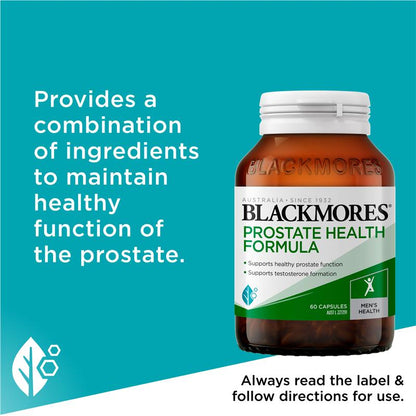 Blackmores Prostate Health Formula 60 Capsules - GimmeNow
