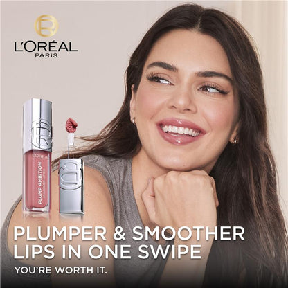 L'Oreal Paris Plump Ambition Hyaluron Lip Oil 390 Cherry Cherie