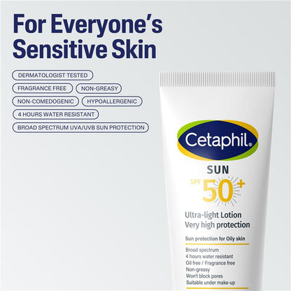 Cetaphil Sun SPF 50+ Ultra Light Lotion 100ml