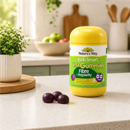 Nature's Way Kids Smart Vita Gummies Fibre + Regularity 40 Pastilles