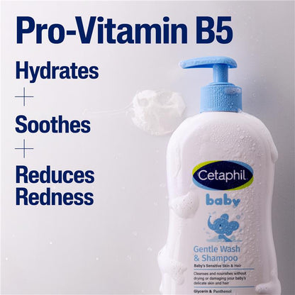 Cetaphil Baby Gentle Wash and Shampoo 400ml