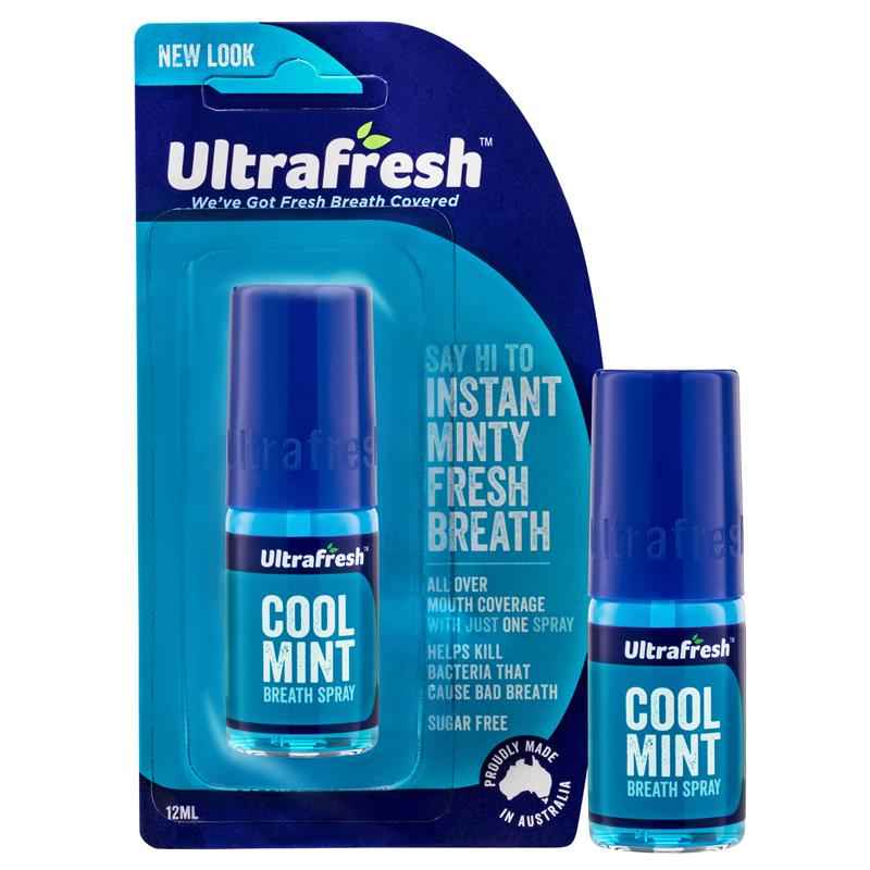 Ultrafresh Coolmint Breath Freshener 12ml