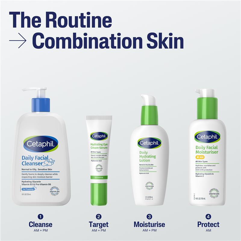 Cetaphil Face Daily Hydrating Lotion with Hyaluronic Acid 88ml