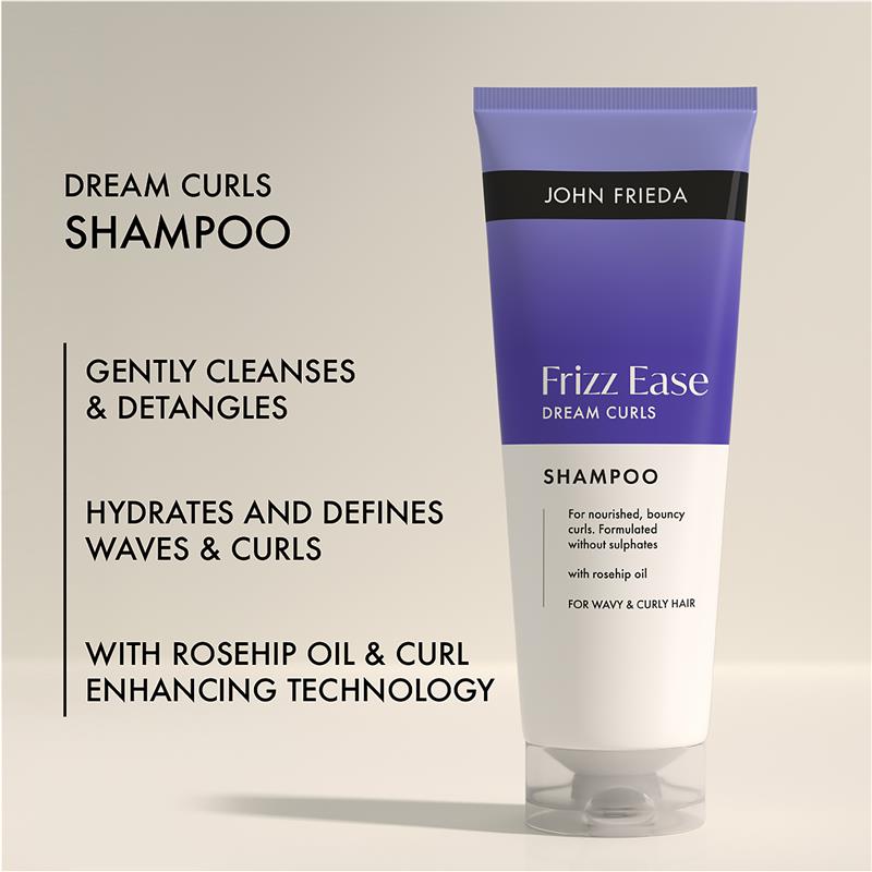 John Frieda Frizz Ease Dream Curls SLS Shampoo 250ml