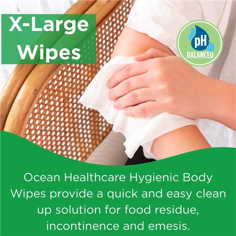 Ocean Healthcare Adult Wipes 50 Pack