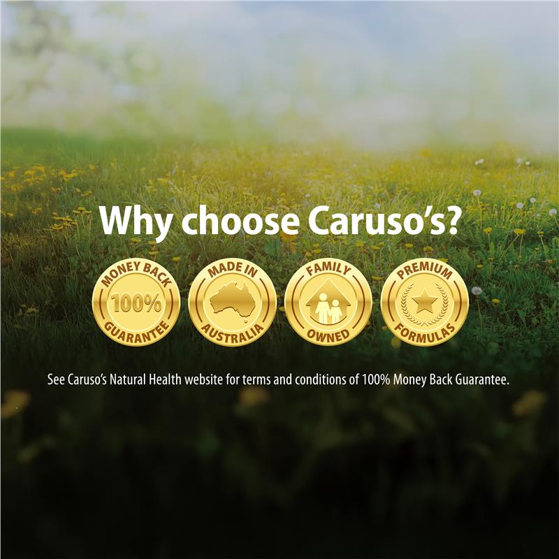 Carusos Vitamin K2 + Ubiquionol 30 Capsules