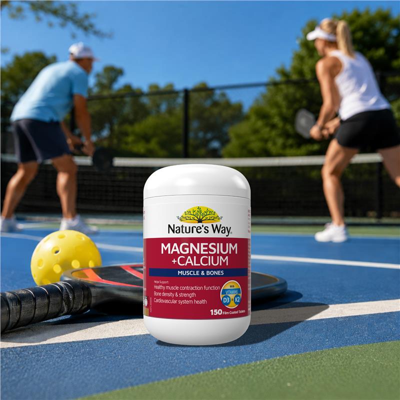 Nature's Way Magnesium Plus Calcium 150 Tablets