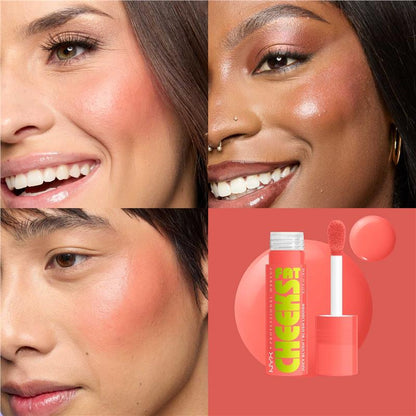 NYX Fat Cheeks Blush Papaya Plump
