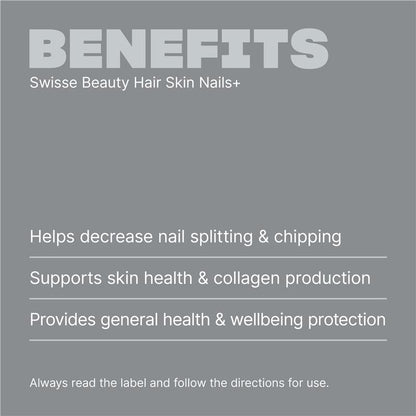 Swisse Beauty Hair Skin Nails+ 180 Tablets Exclusive Size