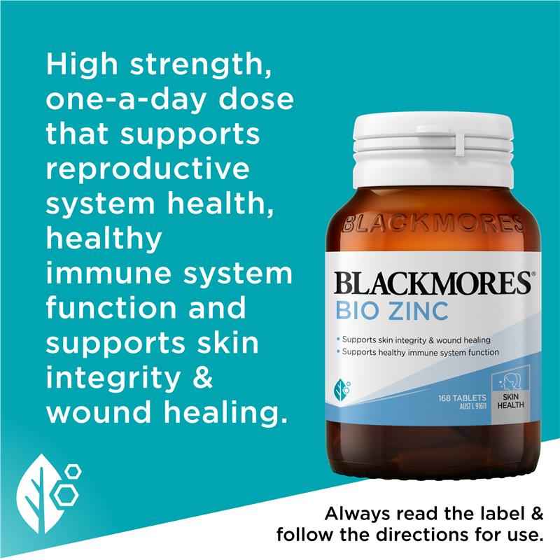 Blackmores Bio Zinc 168 Tablets