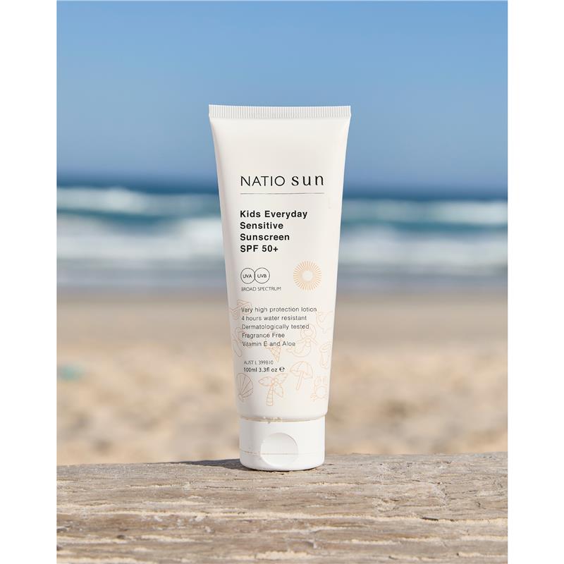 Natio Kids Everyday Sensitive Sunscreen SPF 50+ 100ml