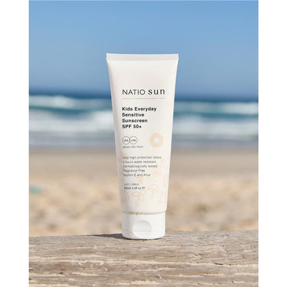 Natio Kids Everyday Sensitive Sunscreen SPF 50+ 100ml