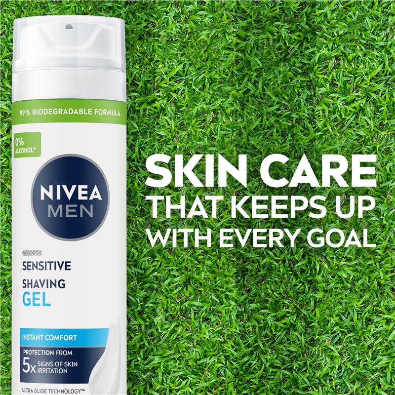 NIVEA MEN Sensitive Shaving Gel Instant Protection 200ml