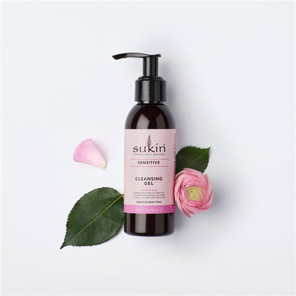 Sukin Sensitive Cleansing Gel 125ml Pump
