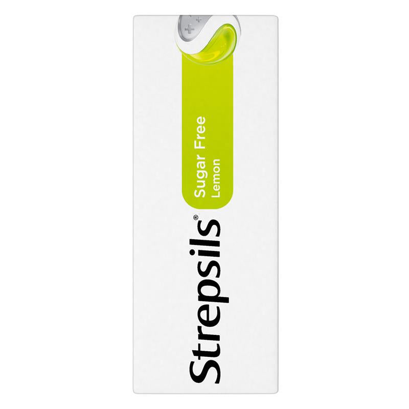 Strepsils Sore Throat Relief Sugar Free Lozenges Lemon 36 pack