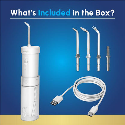 Waterpik Cordless Slide Travel Water Flosser White