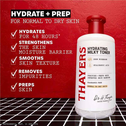 Thayers Hydrating Milky Toner With Snow Mushroom & Hyaluronic Acid 355ml