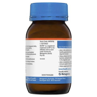 Inner Health Powder Dairy Free Probiotic 90g Fridge Line