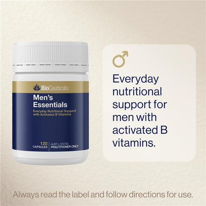 Bioceuticals Mens Essentials 120 Capsules