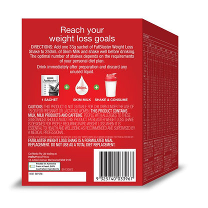 Fatblaster Weight Loss Shake Variety Pack 14 x 33g