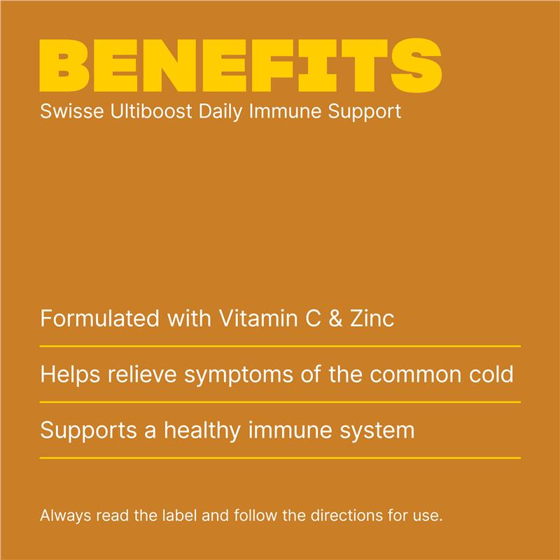 Swisse Daily Immune Support 60 Tablets