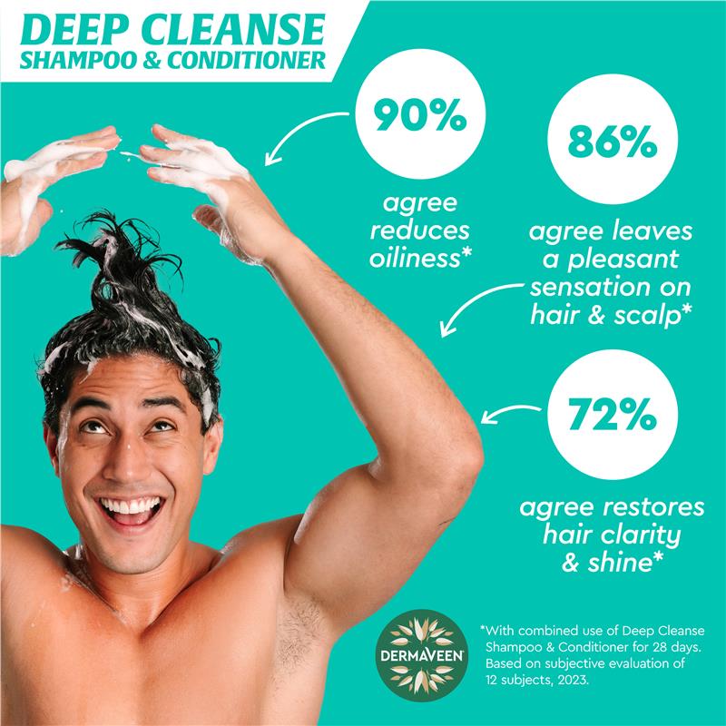 DermaVeen Hair + Scalp Deep Cleanse  Conditioner 500ml