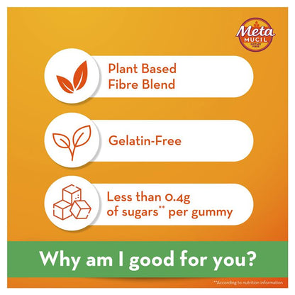 Metamucil Fibre Gummies 120 Pack - GimmeNow