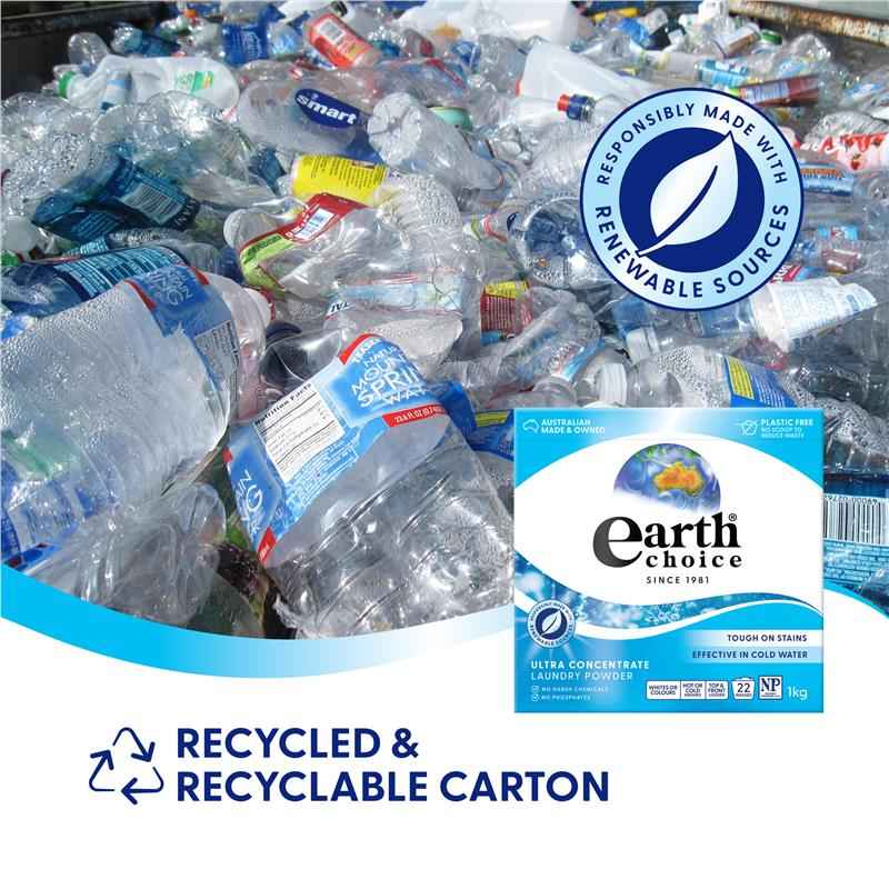 Earth Choice Laundry Powder Dual Format 1 kg