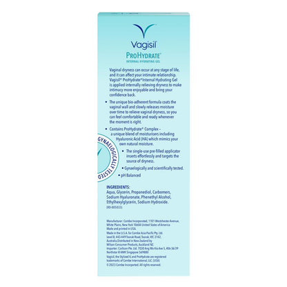 Vagisil ProHydrate Internal Hydrating Gel 6 x 5g