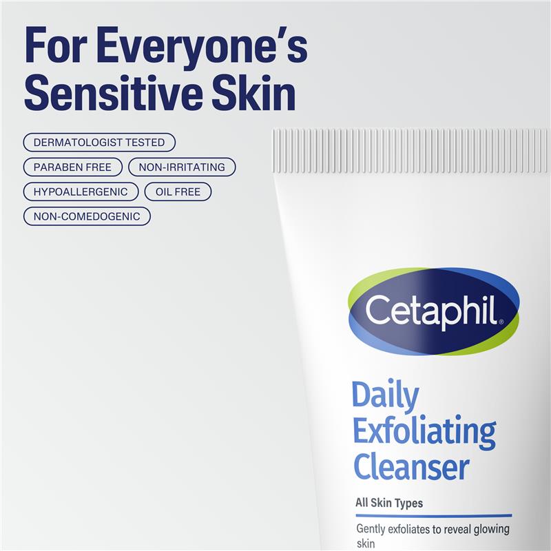 Cetaphil Face Daily Exfoliating Cleanser 178ml