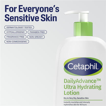 Cetaphil Daily Advance Ultra Hydrating Lotion 473ml