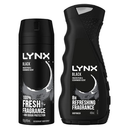 Lynx Duo Black Gift Set