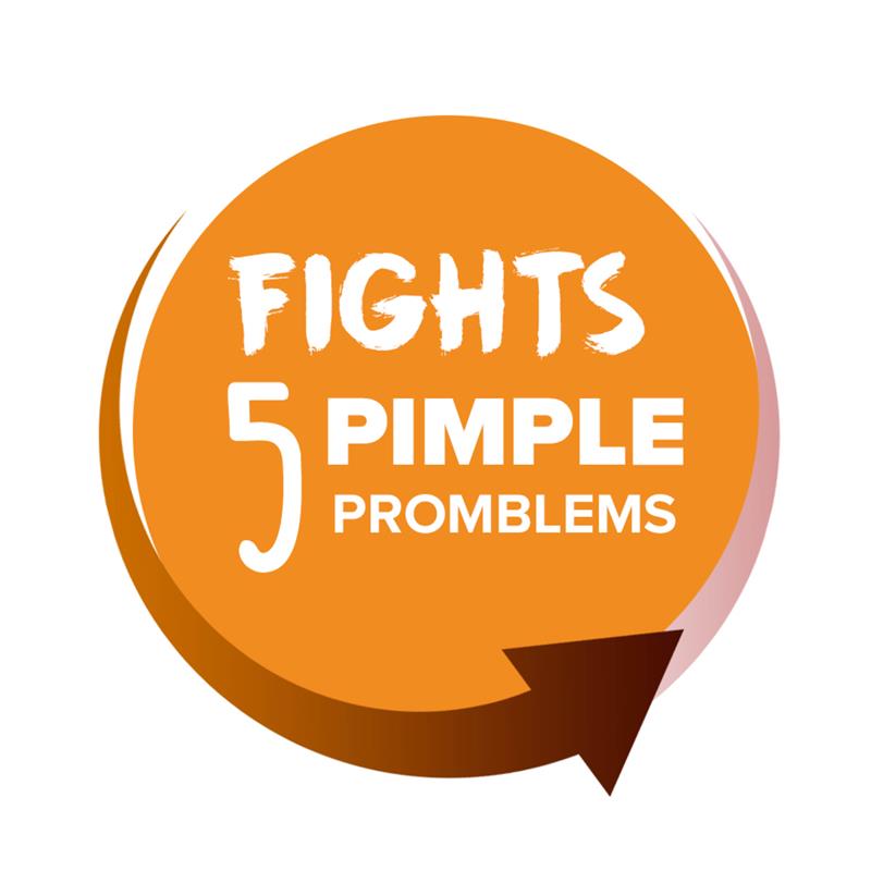 Clearasil Pimple Fighter 5 in 1 Exfoliating Face Scrub 150 ml