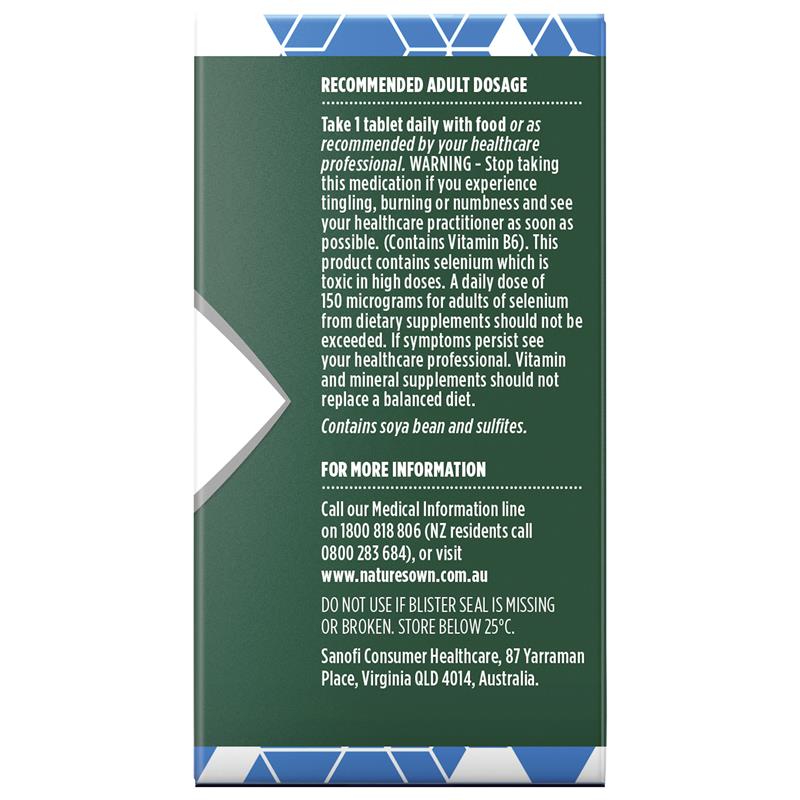 Nature's Own Bodyfuel Men's Multivitamin 60 Tablets