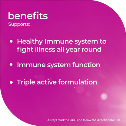 Nature's Way Adult Vita Gummies High Strength Triple Immune 50 Pastilles