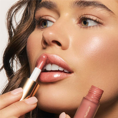 Nude by Nature Nourishing & Plumping Tinted Lip Oil Sweet Grapefruit
