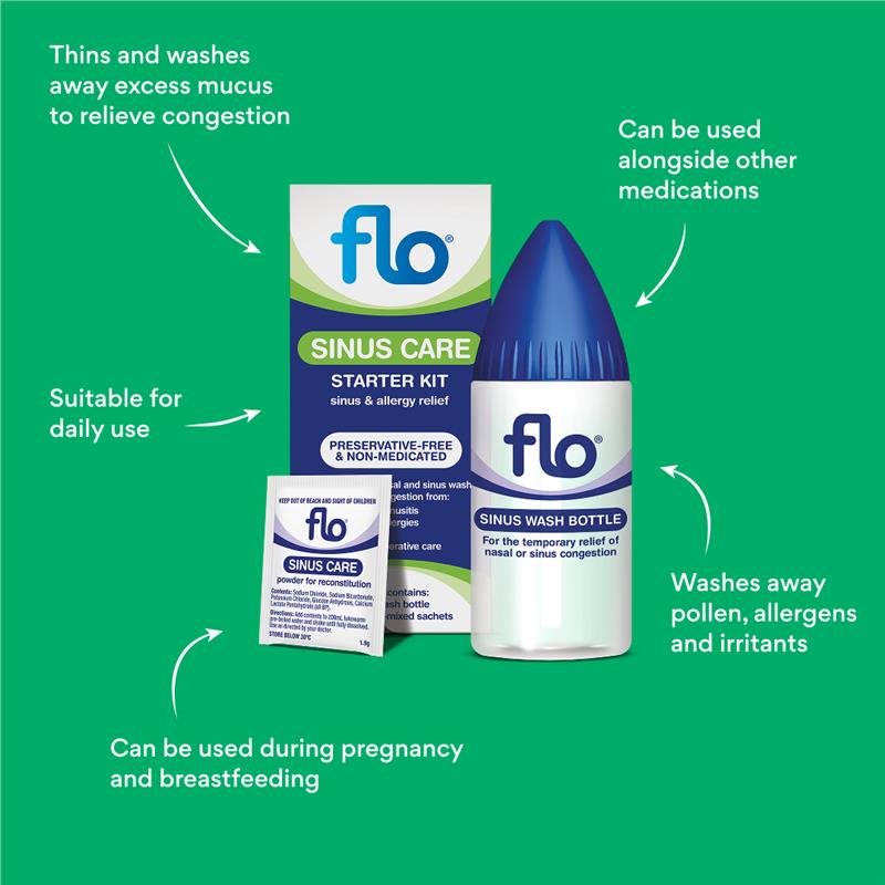 FLO Sinus Care Refill Sachets 100