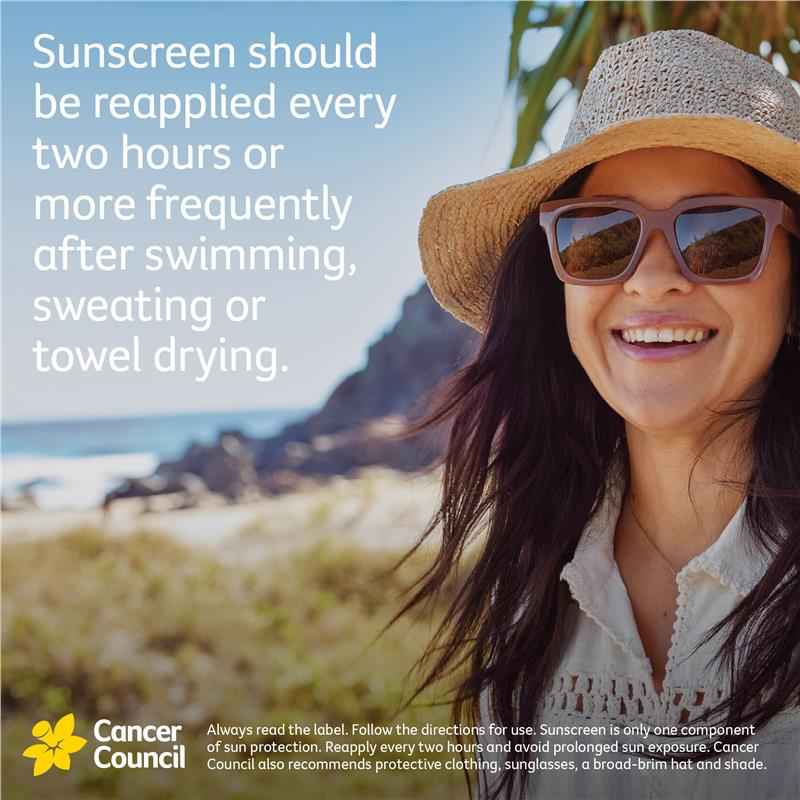 Cancer Council SPF 50+ Moisturising 200ml Pump