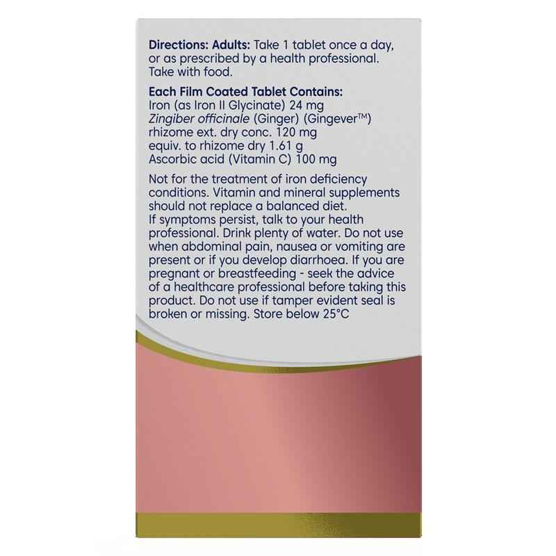 Bioglan Platinum Iron Glycinate Plus 30 Tablets