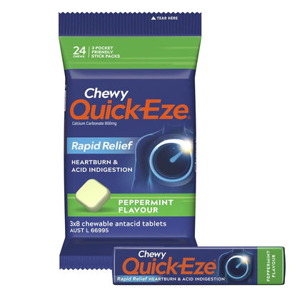 Quick Eze Chewy Peppermint Multi Pack