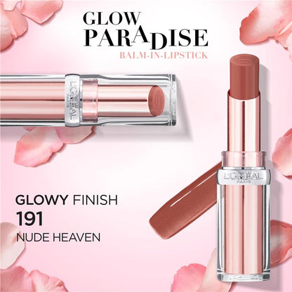 L'Oreal Paris Glow Paradise Balm-In-Lipstick 191 Nude Heaven