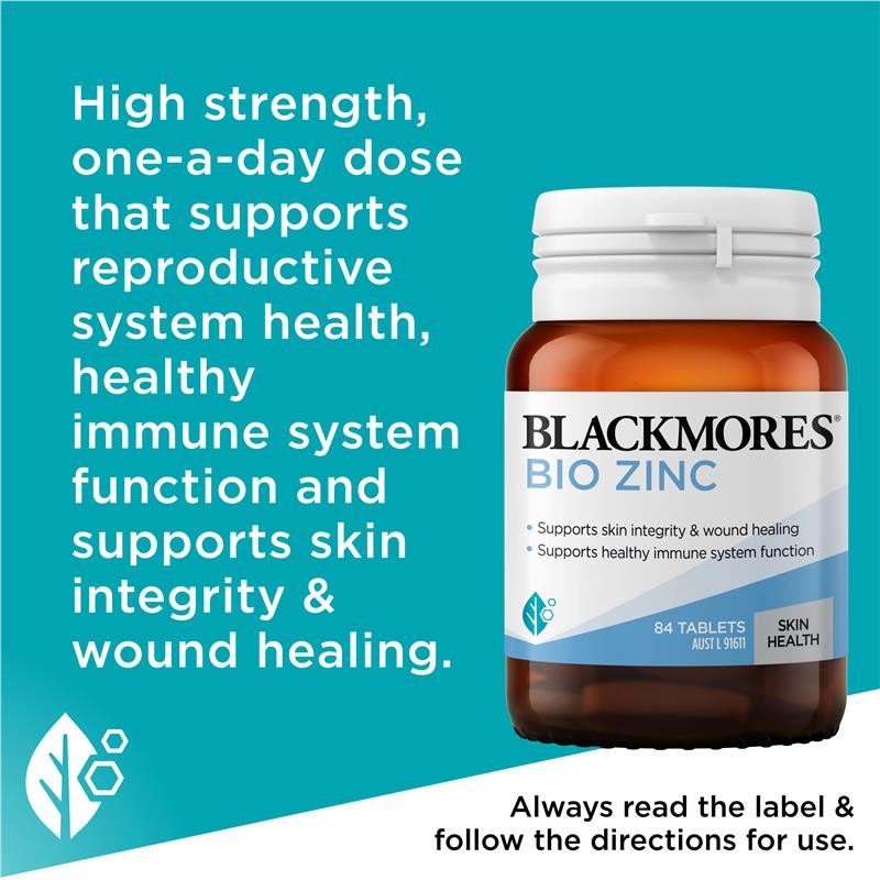 Blackmores Bio Zinc 84 Tablets