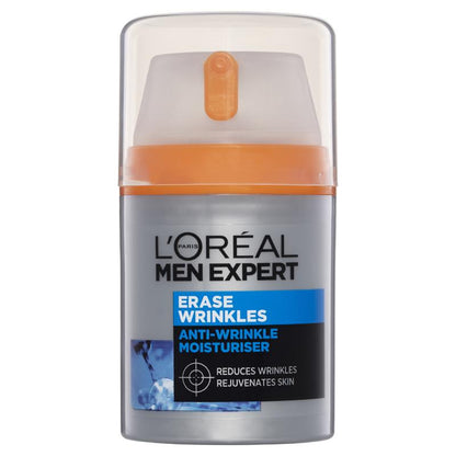 L'Oreal Men's Expert Erase Wrinkles Moisturising Cream 50ml