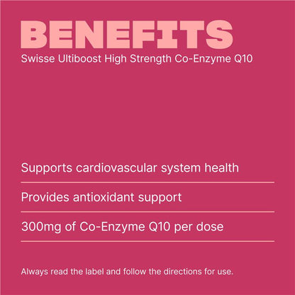 Swisse CoQ10 300mg 90 Capsules