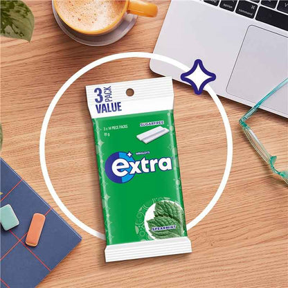Extra Spearmint Envelope 3pk