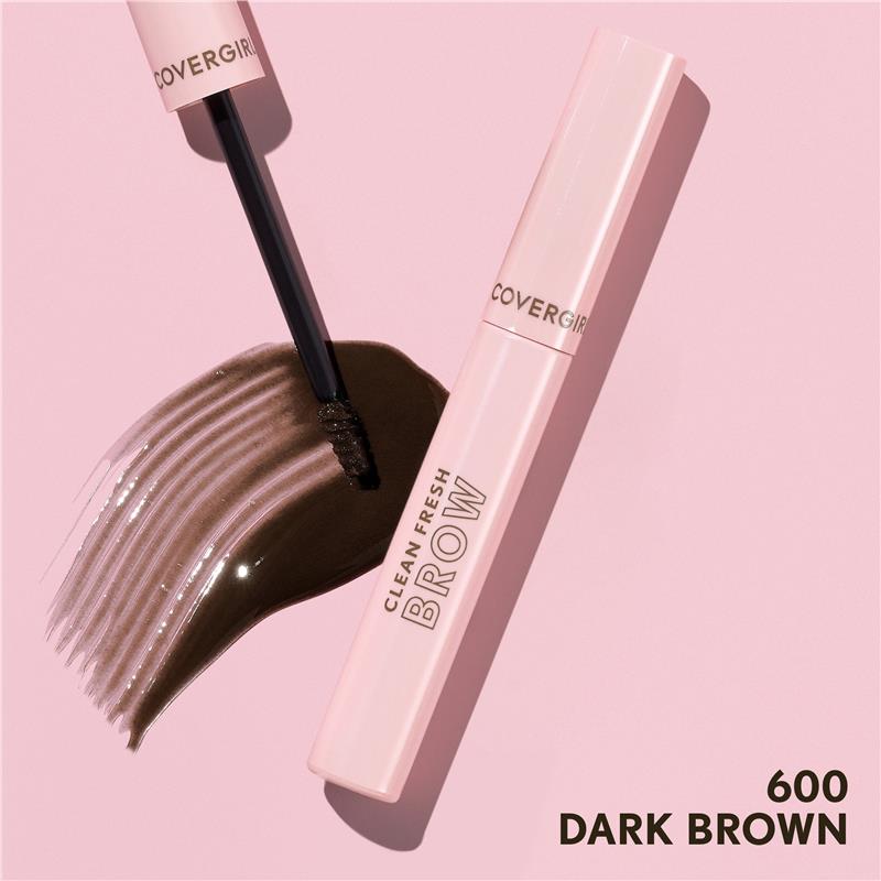 Covergirl Clean Fresh Brow Enhancer Gel Wax 600 Dark Brown