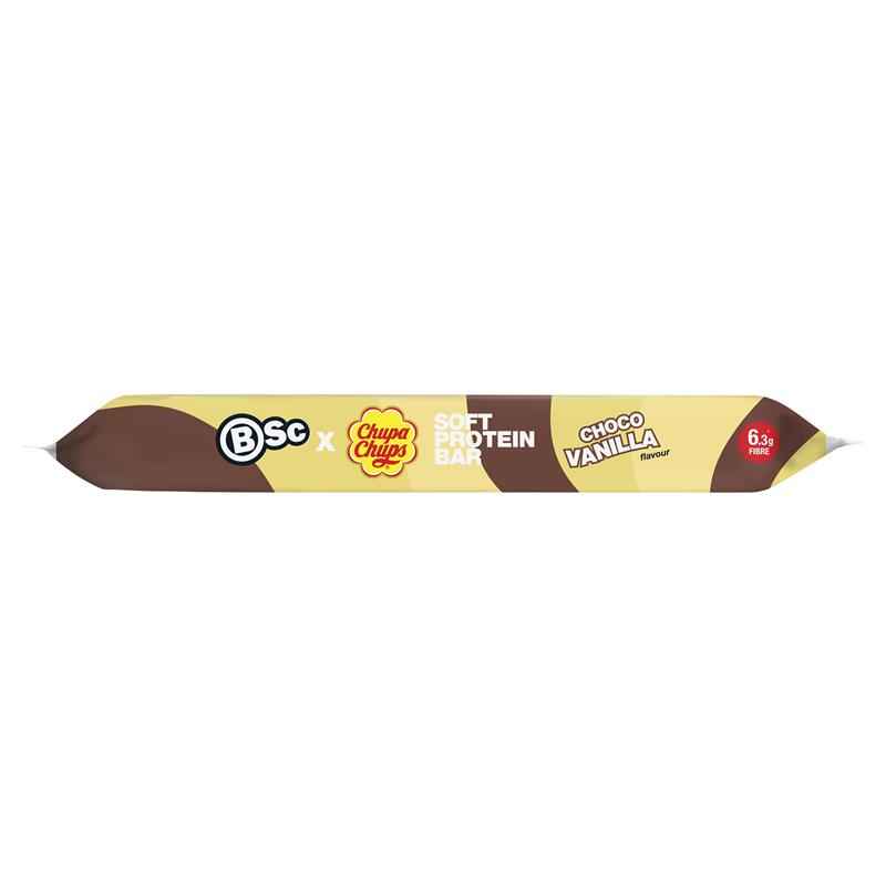 BSc x Chupa Chups Soft Protein Bar Choco Vanilla 55g