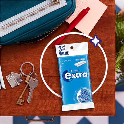 Wrigleys Extra Peppermint Envelope 3pk