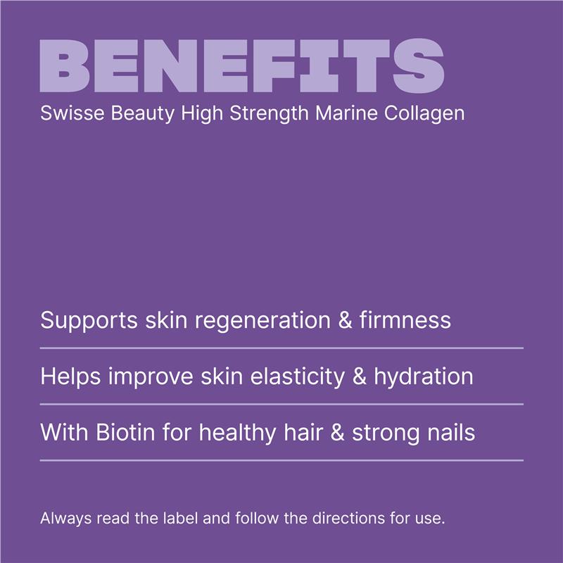 Swisse Beauty High Strength Collagen 60 Tablets