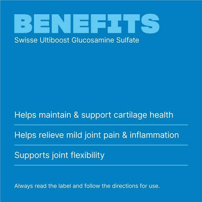 Swisse Glucosamine Sulfate 1500mg 180 Tablets